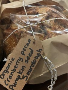 Cranberry Pecan Pumpkin Seed Sourdough bread